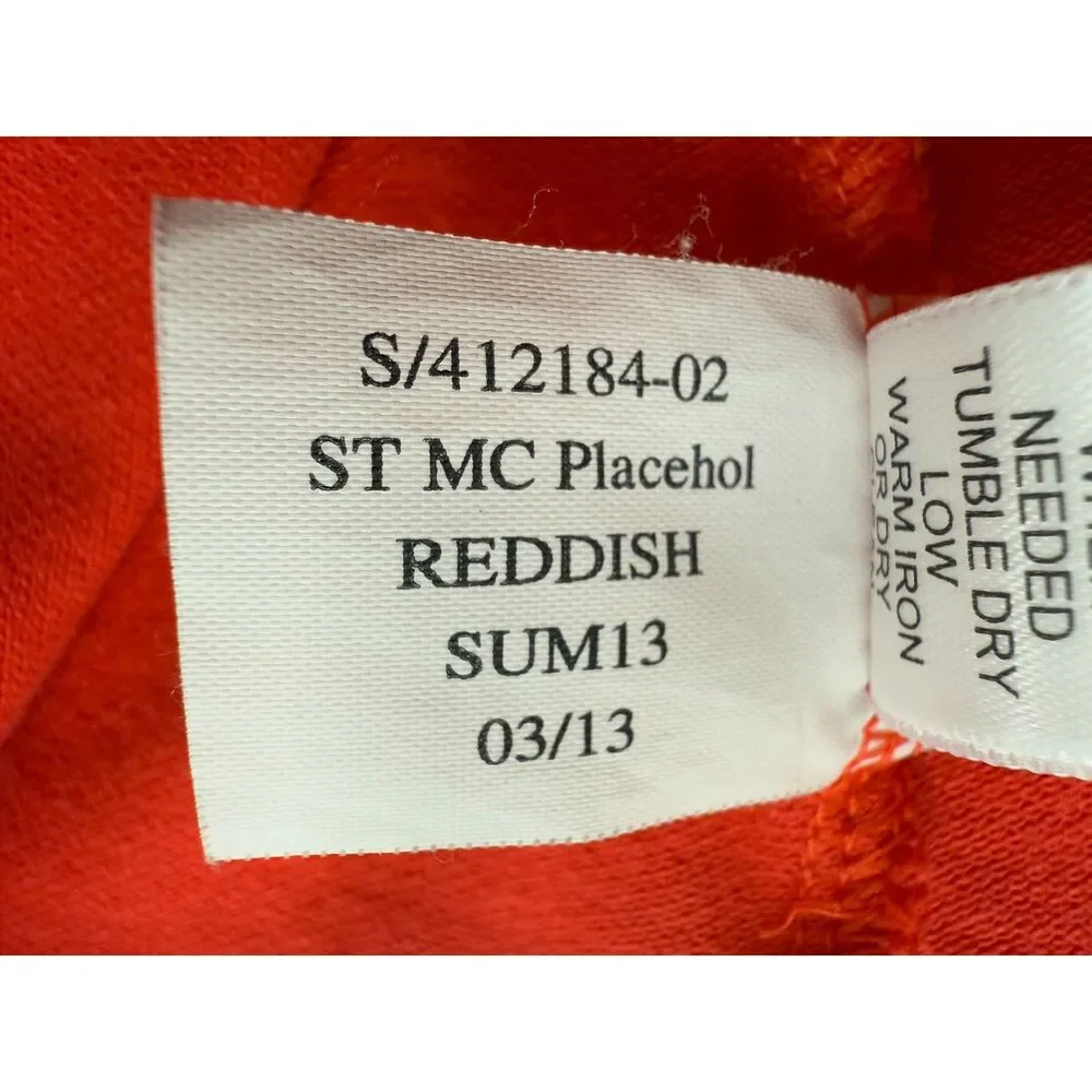 Banana Republic Milly Collection Men's Short Sleeve Polo Shirt Reddish Size L